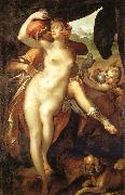 Bartholomeus Spranger Venus and Adonis oil painting artist